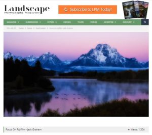 landscape magazine