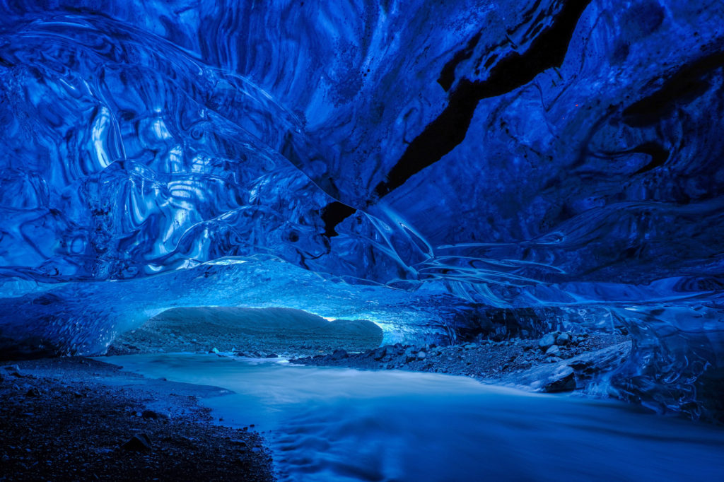 Iceland - blue ice cave