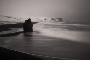 Overlook near Vik Iceland photograph ocean